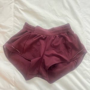 Maroon Lululemon Hotty Hots